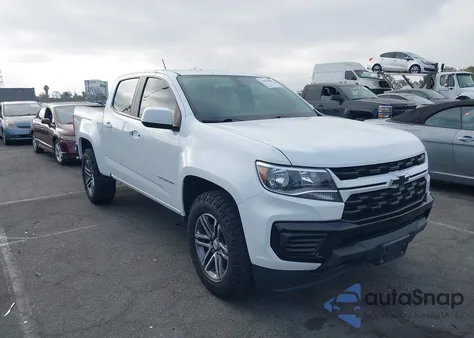 2021 Chevrolet Colorado 2Wd Short Box Wt z USA, uszkodzony, nr VIN 1GCGSBEA4M1108952